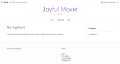 Desktop Screenshot of joyfulmoxie.net